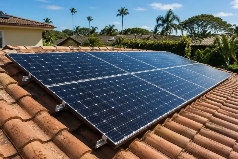 Installation de panneaux solaires à Saint-Geniès